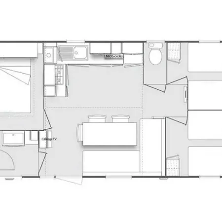 Zecamping Familial Espace Aquatique Pet Friendly Кемпинг